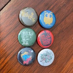 Relient K Band Pins